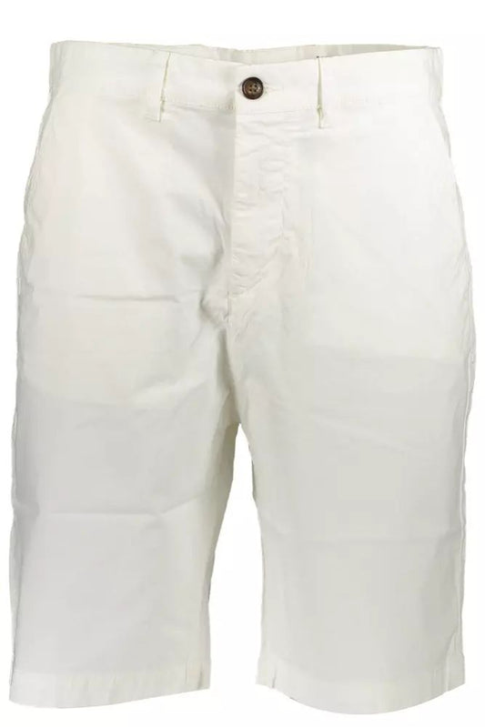 North Sails White Cotton Jeans & Pant