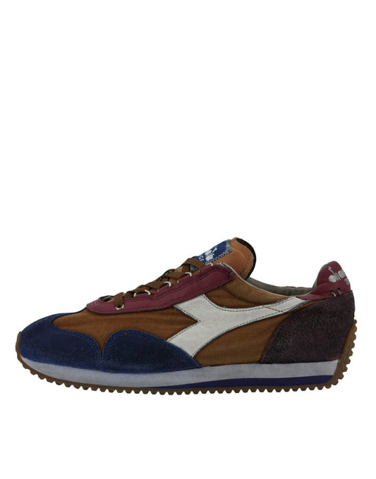 Diadora Brown Equipe H Dirty Stone Leather Sneakers