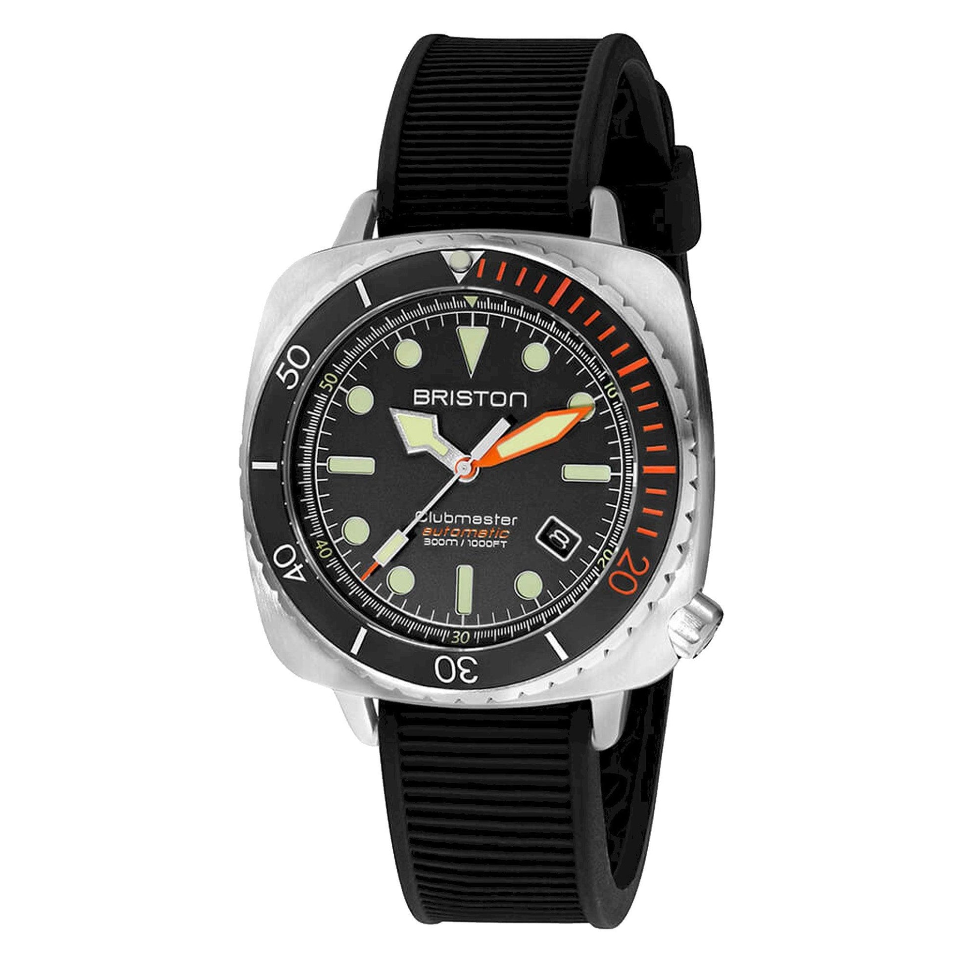 Briston Clubmaster Diver Pro 20644-S-DP-35-RB orologio uomo meccanico - Kechiq Concept Boutique