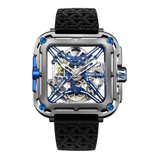 Ciga Design X-Series X021-TIBU-W25BK orologio uomo meccanico - Kechiq Concept Boutique