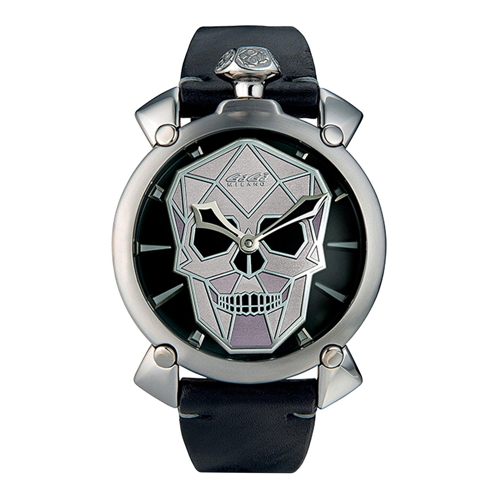 Gagà Milano Bionic Skull 506001S orologio uomo meccanico - Kechiq Concept Boutique