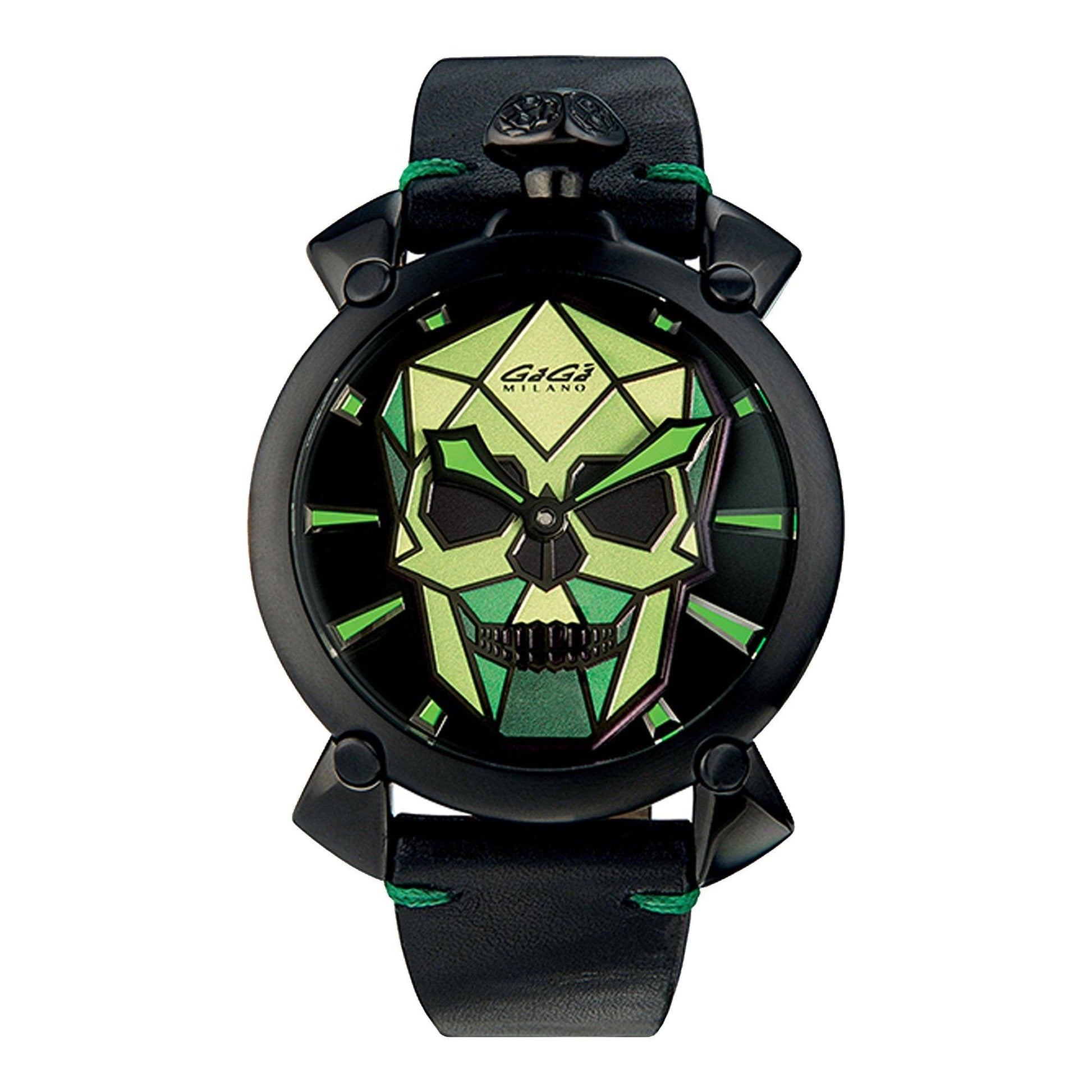 Gagà Milano Bionic Skull 506203S orologio uomo meccanico - Kechiq Concept Boutique