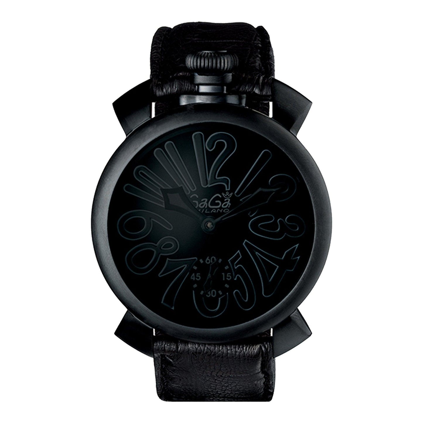 Gagà Milano Black PVD 501202S orologio uomo meccanico - Kechiq Concept Boutique