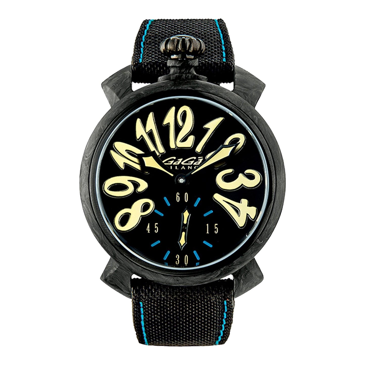 Gagà Milano Carbon 606201S orologio unisex meccanico - Kechiq Concept Boutique