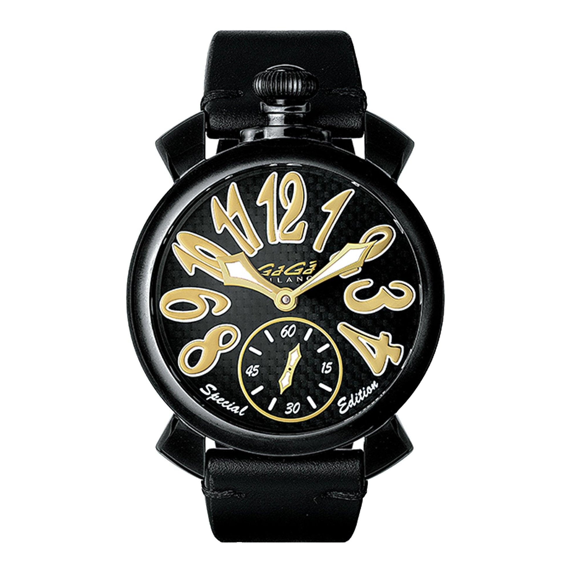 Gagà Milano Manuale Special Edition 5012SE01K0CVBM0 orologio unisex meccanico - Kechiq Concept Boutique