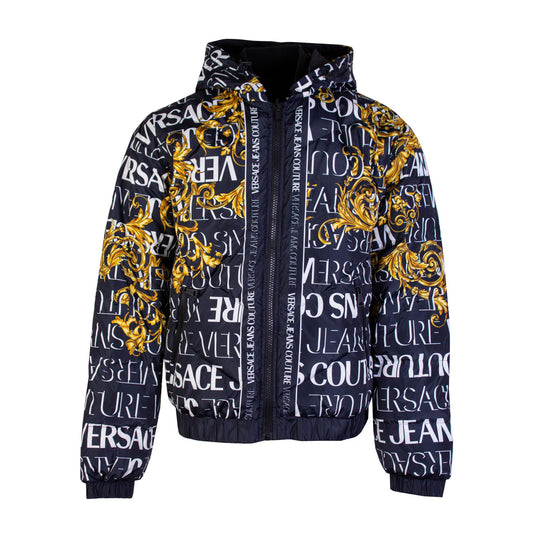Versace Jeans Baroque Polyester Reversible Jacket