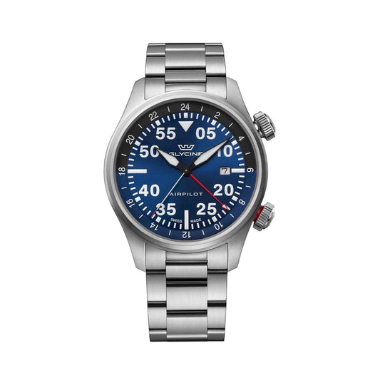 Glycine Airpilot GMT GL0348 orologio uomo al quarzo - Kechiq Concept Boutique