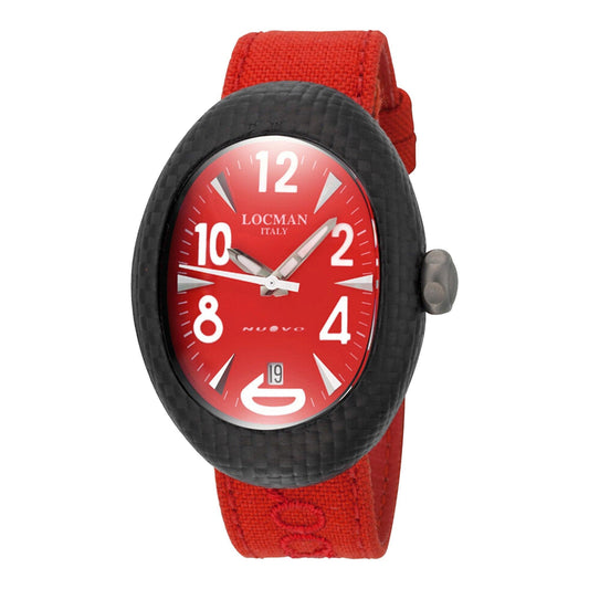 Locman Nuovo Carbonio 103RDCRBQ orologio donna al quarzo - Kechiq Concept Boutique