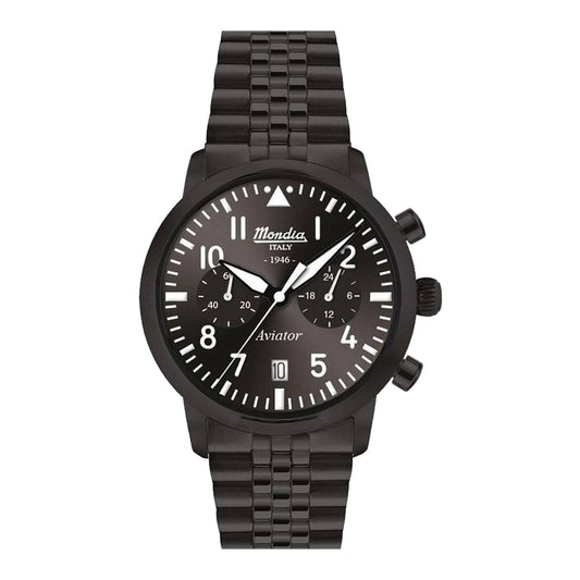 Mondia MI-781-BK-03BK-GB orologio uomo al quarzo - Kechiq Concept Boutique