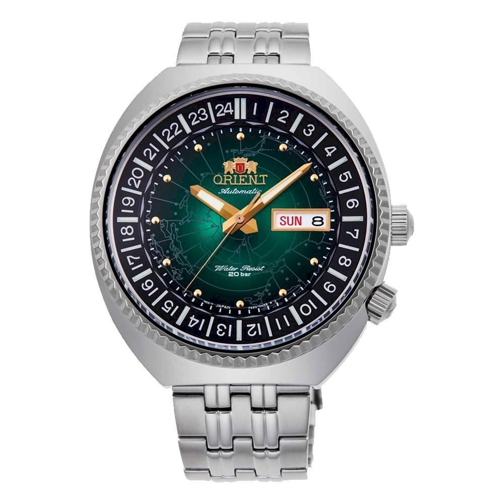 Orient World Map Revival RA-AA0E02E19B orologio uomo meccanico - Kechiq Concept Boutique