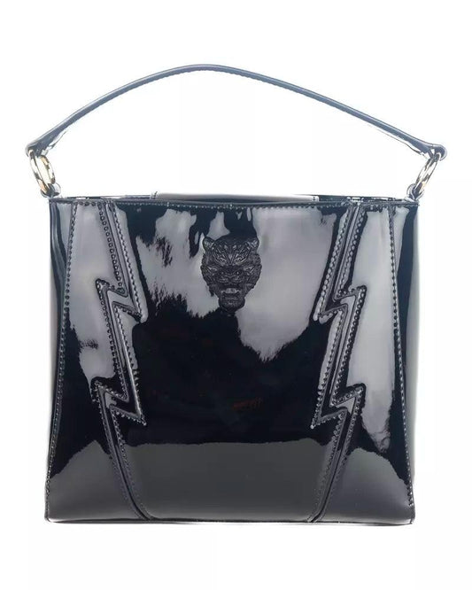 Plein Sport Black Polyethylene Crossbody Bag - Kechiq Concept Boutique