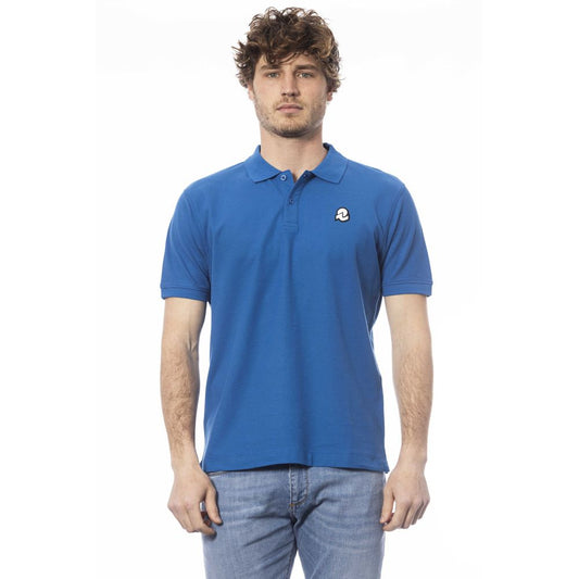 Invicta Elegant Blue Short Sleeve Polo Shirt
