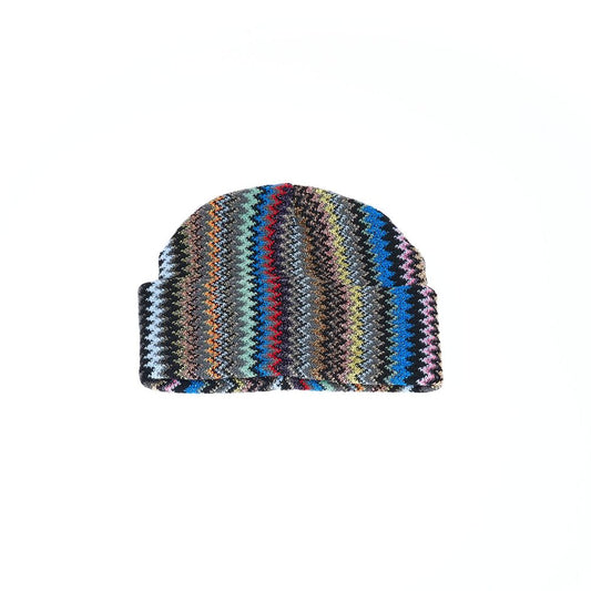 Missoni Geometric Fantasy Multicolor Wool-Acrylic Hat