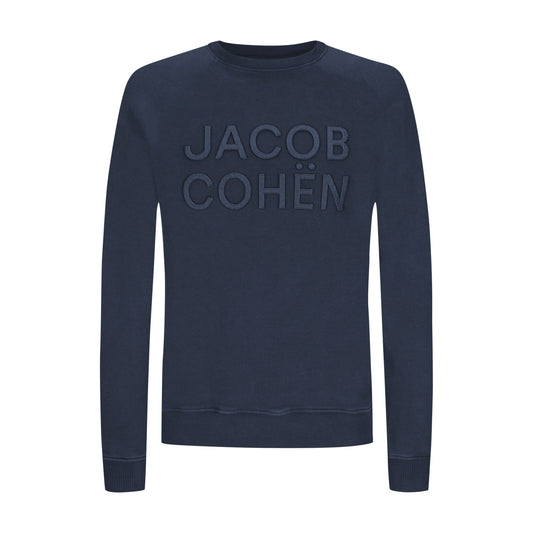 Jacob Cohen Elegant Casual Blue Men's Sweatshirt