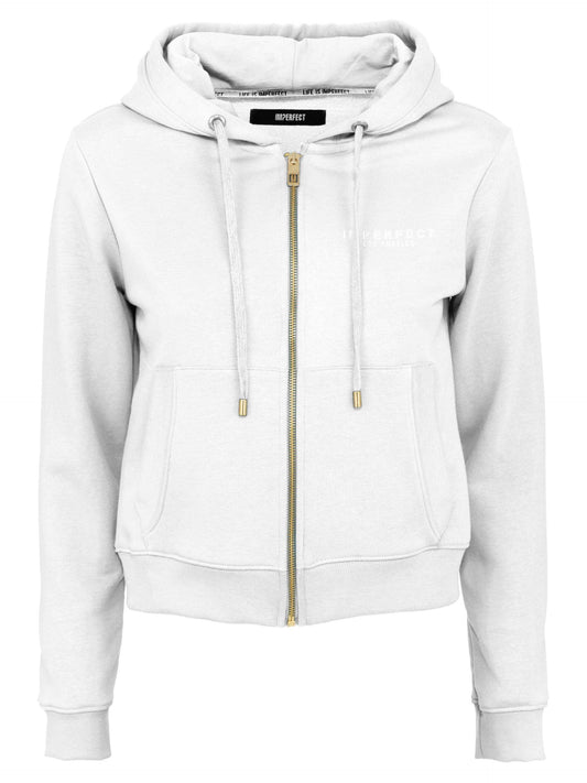 Imperfect White Cotton Sweater - Kechiq Concept Boutique