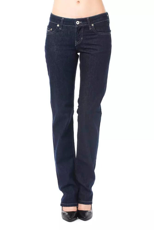 Ungaro Fever Blue Cotton Jeans & Pant - Kechiq Concept Boutique