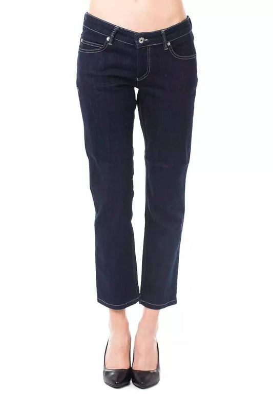 Ungaro Fever Blue Cotton Jeans & Pant - Kechiq Concept Boutique