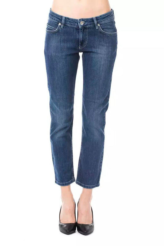 Ungaro Fever Light Blue Cotton Jeans & Pant - Kechiq Concept Boutique