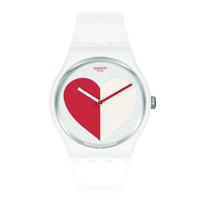 Swatch Half <3 Red SO29Z113 orologio donna al quarzo - Kechiq Concept Boutique