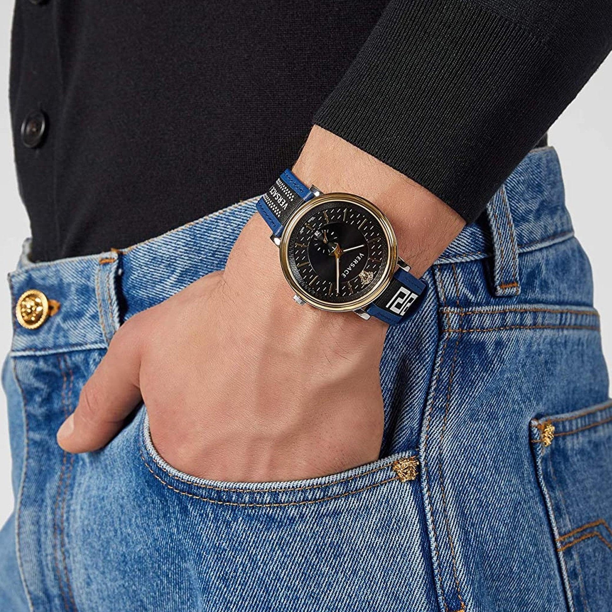Versace V-Circle VEBQ01419 orologio uomo al quarzo - Kechiq Concept Boutique